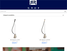 Tablet Screenshot of jiffysteamer.de